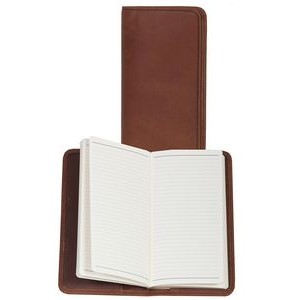 Nappa Leather Pocket Planner w/Ruled Pages