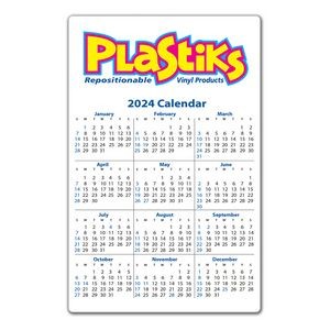 Wall Calendar Repositionable, Mini