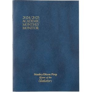 Monthly Academic Monitor 7x10 Planner