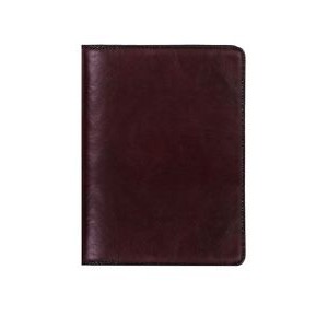Harness Leather Desk Size Notebook w/Blank Pages